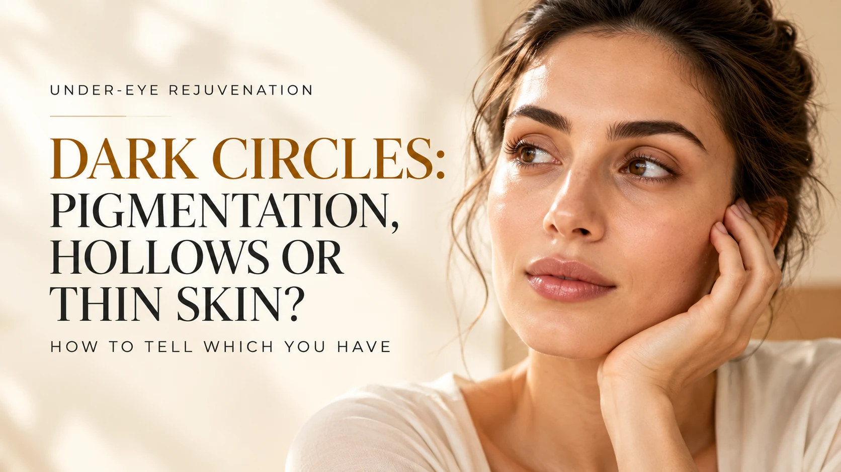 Dark Circles: Pigmentation, Hollows or Thin Skin?